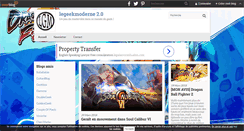 Desktop Screenshot of legeekmoderne.net